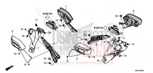 MIRROR (NSS125ADK) NSS125ADK de 2019